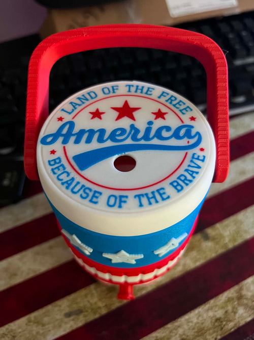 4th of July can holder