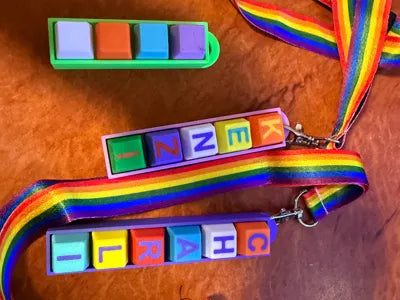 Custom name Fidget clickers
